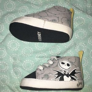 Infant jack skellington shoes